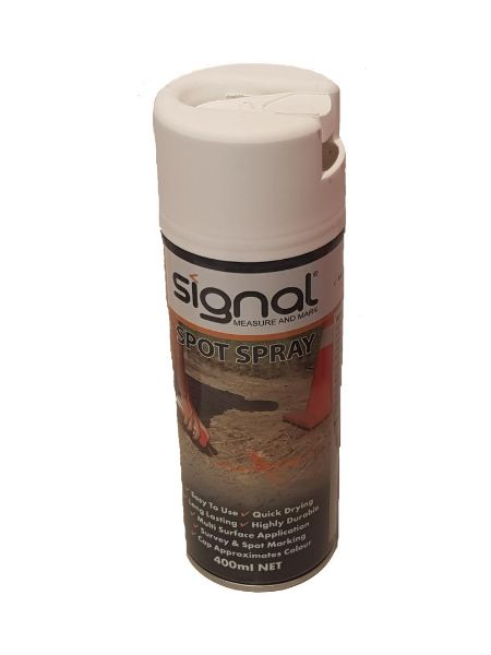 Picture of SIGNAL SPOT MARKER PAINT WHITE